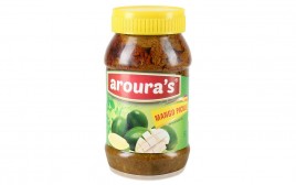 Aroura Mango Pickle (In Mustard Oil)  Jar  400 grams